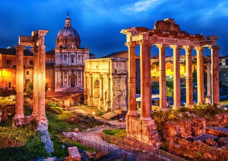 Puzzle Roman Ruins 1000 pieces BLUEBIRD