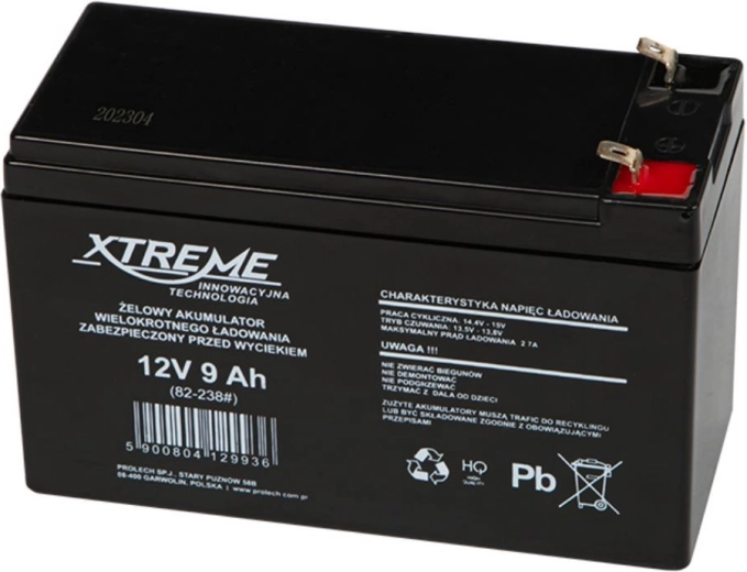 Гелов акумулатор 12V 9Ah XTREME