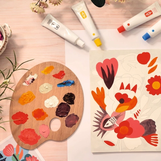 Complete painting kit in one
