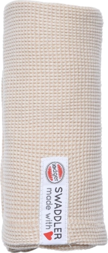 Lodger fabric diaper swaddler ciumbelle ivory 70 × 70 cm