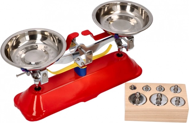 GOKI Children’s Metal Scale with Bowls and Weights