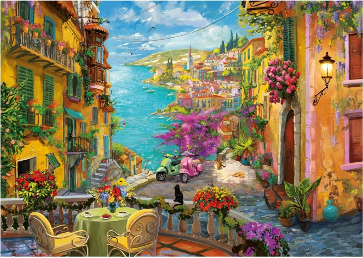 Educa Puzzle Spanish Café 2000 Pieces