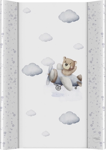 Ceba Baby rigid changing mat for a crib Ultra Light Pilot Bear 50 × 70 cm