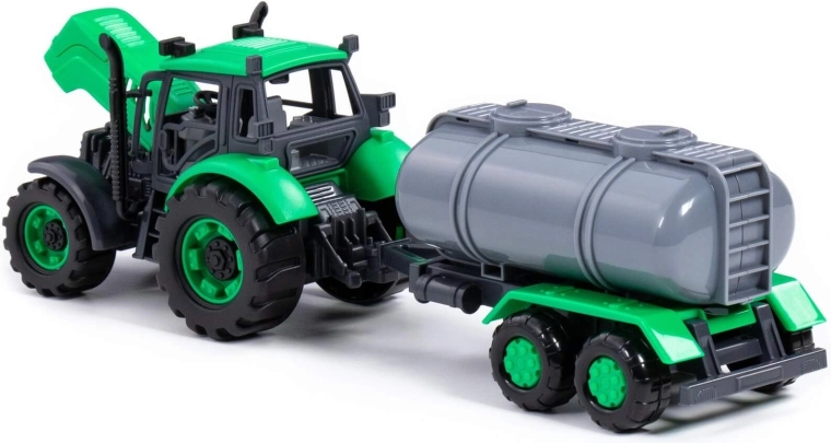 Friction-powered drive for lively rides