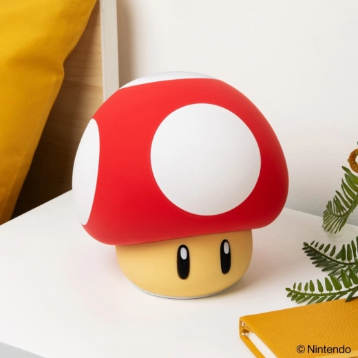 Светлина Super Mario SquishyGlo – гъба