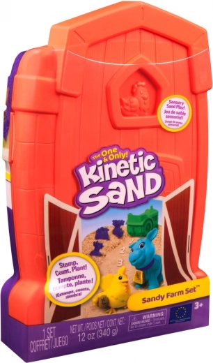 Kinetic Sand Пясъчна ферма – първи фермерски комплект за игра