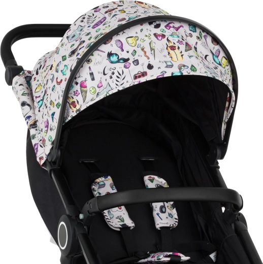 Petite&Mars stroller canopy Street+/Street2 Limited 100 Tattoo
