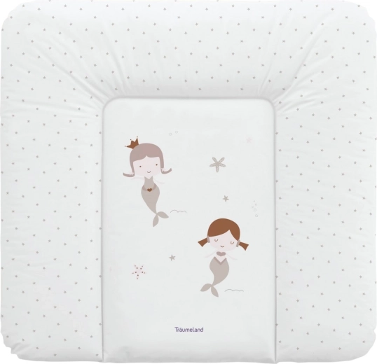 Träumeland changing mat Mermaid 75 × 75 cm