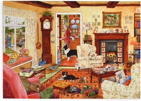 Пъзел House of Puzzles Чай в пет часа с 500 големи части