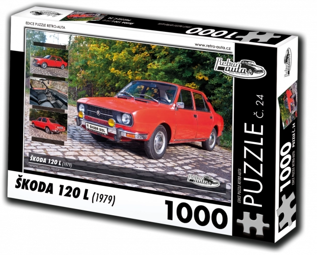 Puzzle Škoda 120 L (1979) 1000 pieces