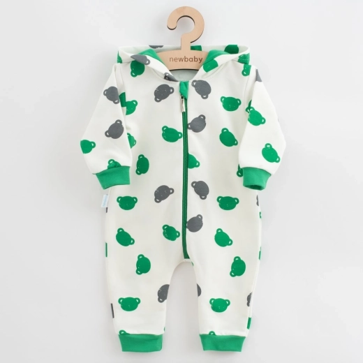 Бебешки ватиран гащеризон New Baby Little One зелен 86 (12–18 месеца)