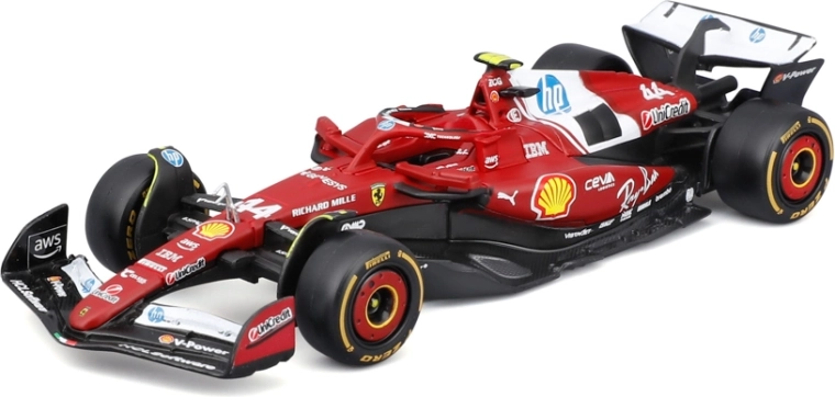 Модел Bburago Формула 1 Ferrari SF-25 (2025) Lewis Hamilton 1:43