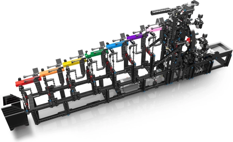 Extensive mechanical construction