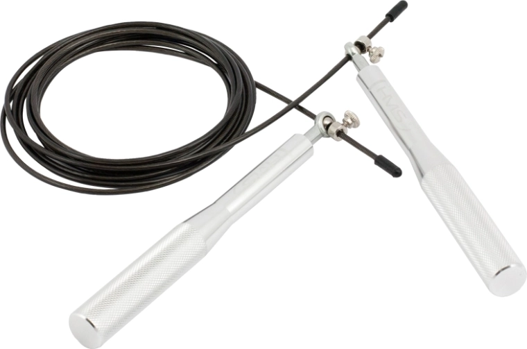 Fast aluminum jump rope HMS SK52, silver