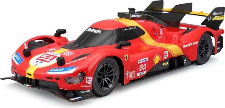 Ferrari 499P Le Mans Champion RC car with lights 1:16