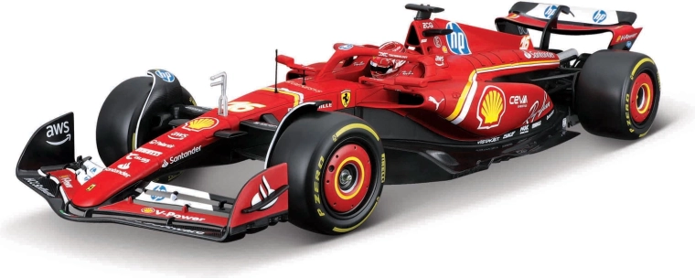 Ferrari SF-24 Charles Leclerc 1:24 Model Kit by Bburago