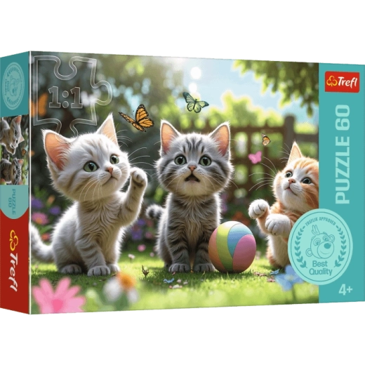 Puzzle 60 pieces three kittens TREFL