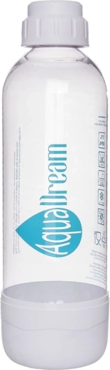 Бутилка за сода бяла AQUADREAM 1,1 л