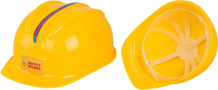 Safe play with a protective helmet