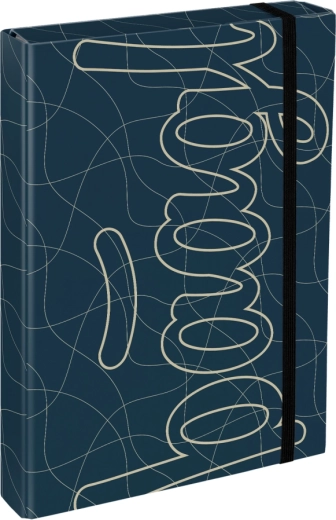 Baagl folder for school notebooks A4 Jumbo Wave