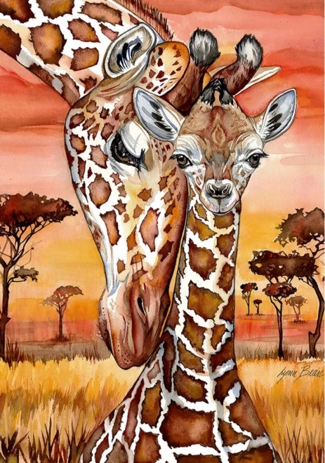 Giraffe Puzzle 500 Pieces