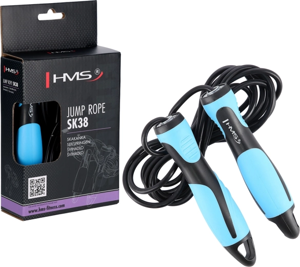Jump Rope with Bearings and Ergonomic Handles HMS