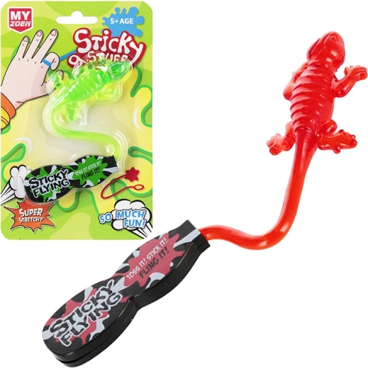 Sticky Lizard Toy 21 cm