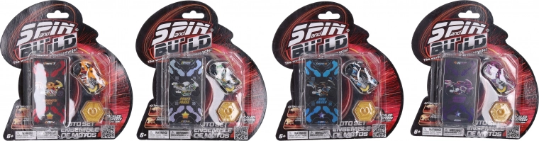Spin and Build Motorcycle