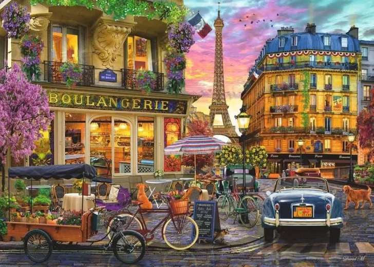 Ravensburger puzzle Paris at Dawn 1000 pieces