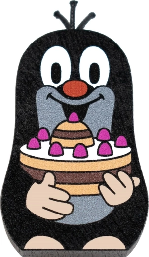Detoa magnet Little Mole and cake