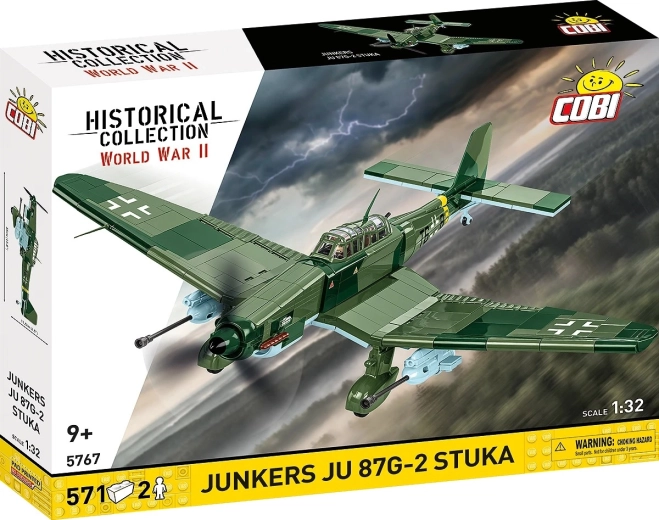 Конструктор самолет Junkers Ju 87 G-2 Stuka – 571 части