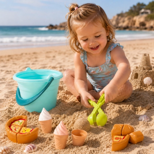For the sandbox and beach
