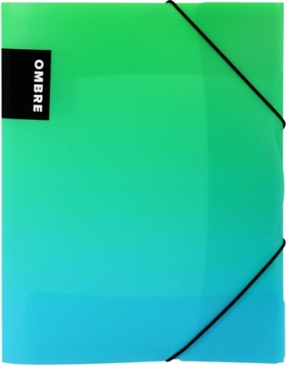A4 Elastic-Band Folder PP VERDE green
