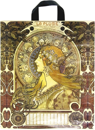 Пазарска чанта A. Mucha 41 × 46 см