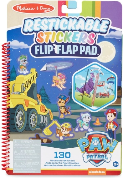 Paw Patrol прелепващ стикерен flip-flap блок – Ултимативна мисия