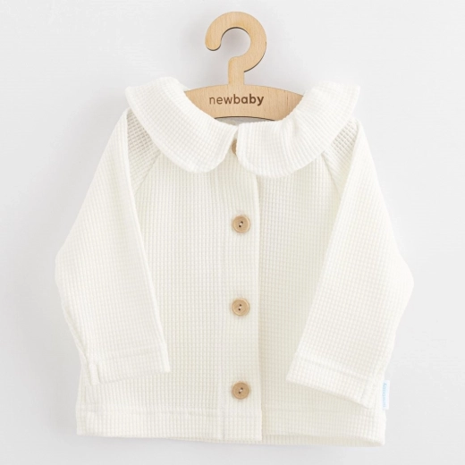 New Baby Laura button-up baby coat white 80 (9–12 months)