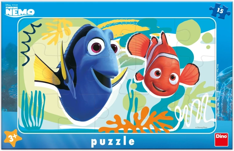 Dino kids' puzzle NEMO AND DORY 15 pieces