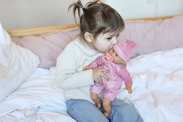 Pacifier included and beautiful Scandinavian design