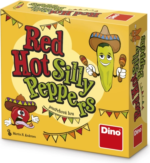 Dino настолна игра Red Hot Silly Peppers
