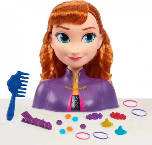 Глава за прически ANNA от DISNEY Леденото кралство с аксесоари
