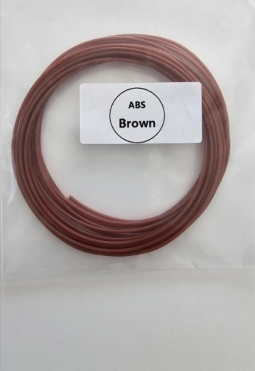 ABS filament brown 1.75 mm – sample length 15 m