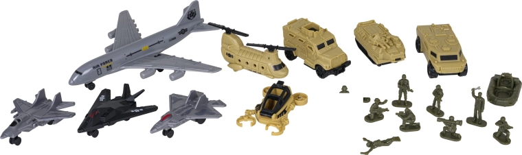 Rich accessories for your own military scenarios