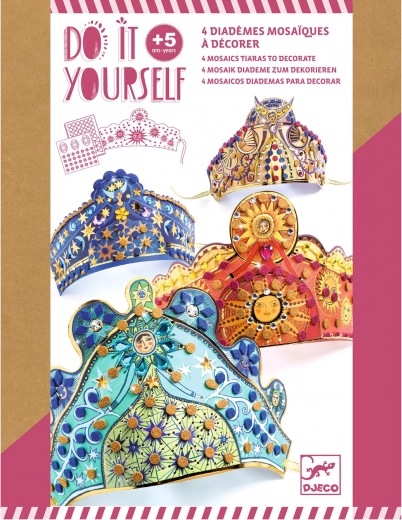 DIY Блестящи коронки DJECO