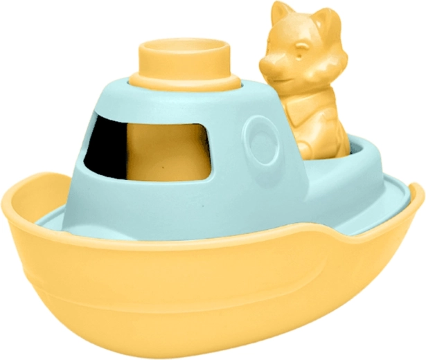 Modular 2-in-1 orange boat for sand and water Simple.
