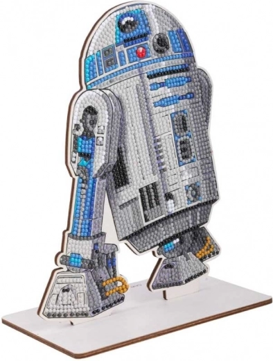 Диамантено рисуване XL Star Wars: R2-D2