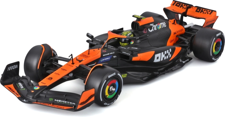 Bburago модел кит 1:24 McLaren F1 Team MCL38 2024 Lando Norris