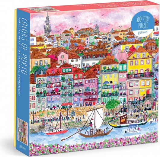Square Puzzle Colors Porta 500 Pieces