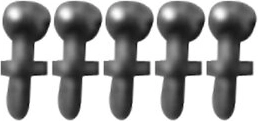 JAMARA glitter screw trays, 10 pcs