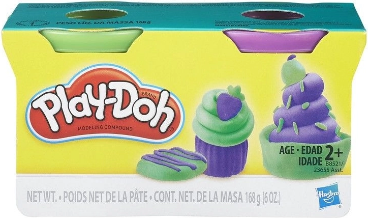 Play-Doh modeling clay – 2 tubs (assorted colors)