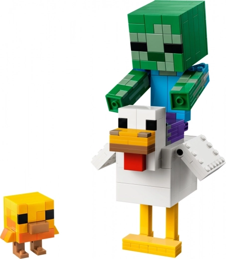 Емблематична сцена от Minecraft като колекционерски модел
